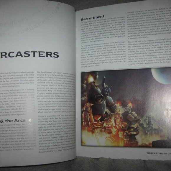 Warmachine RPG Softcover Book Cygnar Command 2409A6 - Picture 6 of 9